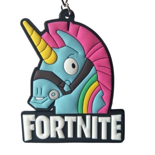 フォートナイト ラバー キーホルダー FORTNITE キーチェーン ラマ ドリフト レインボースマッシュ ブギーボム