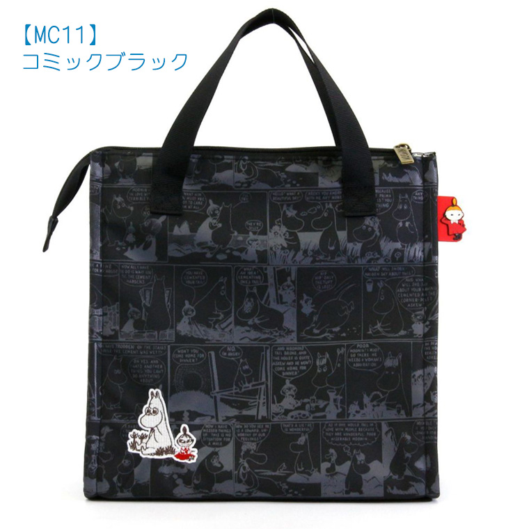 保冷バック ハンドメイド 黒 花柄 MOOMIN 【最大15％OFFクーポン8/5まで】MOOMIN ムーミン 保冷