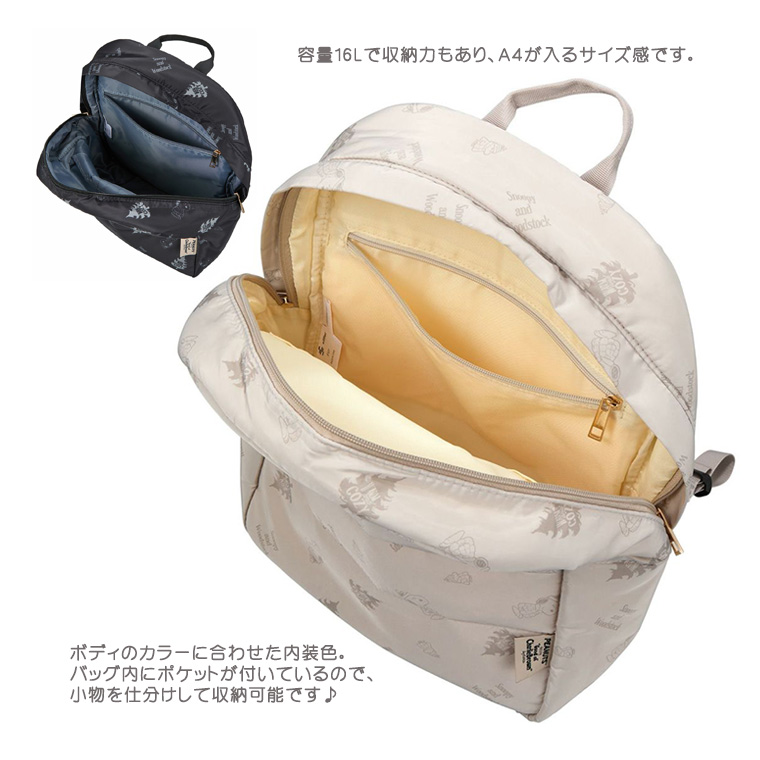 SNOOPY（スヌーピー） SNOOPY PEANUTS リュック デイパック 秋冬