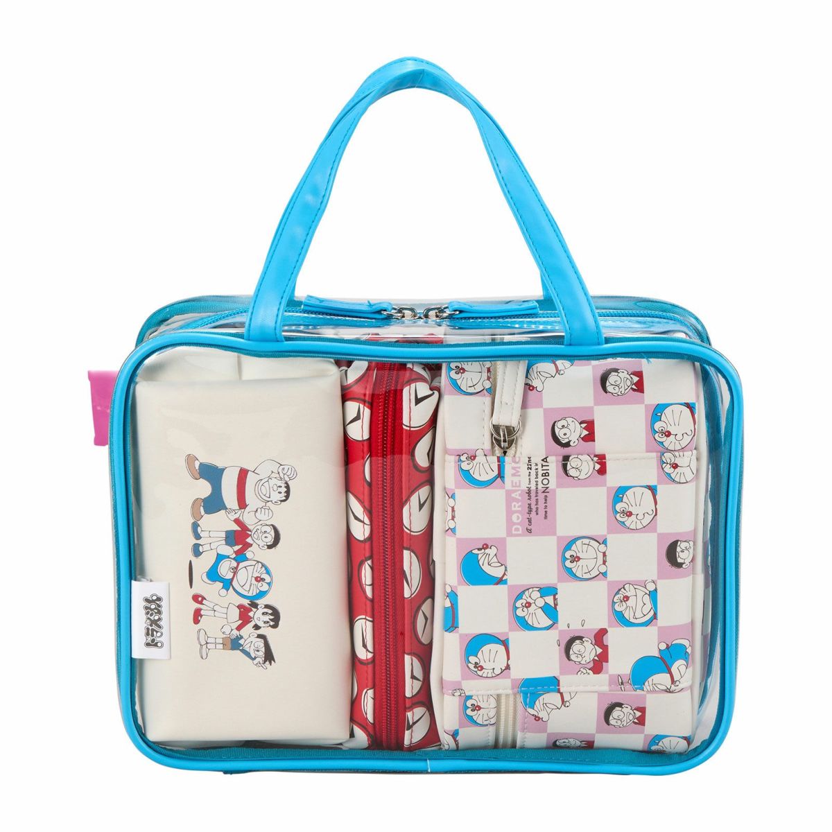 ドラえもん展限定 ポーチ SALE!! I'm Doraemon ドラえもん 高級感 サガラ刺繍 ポーチ