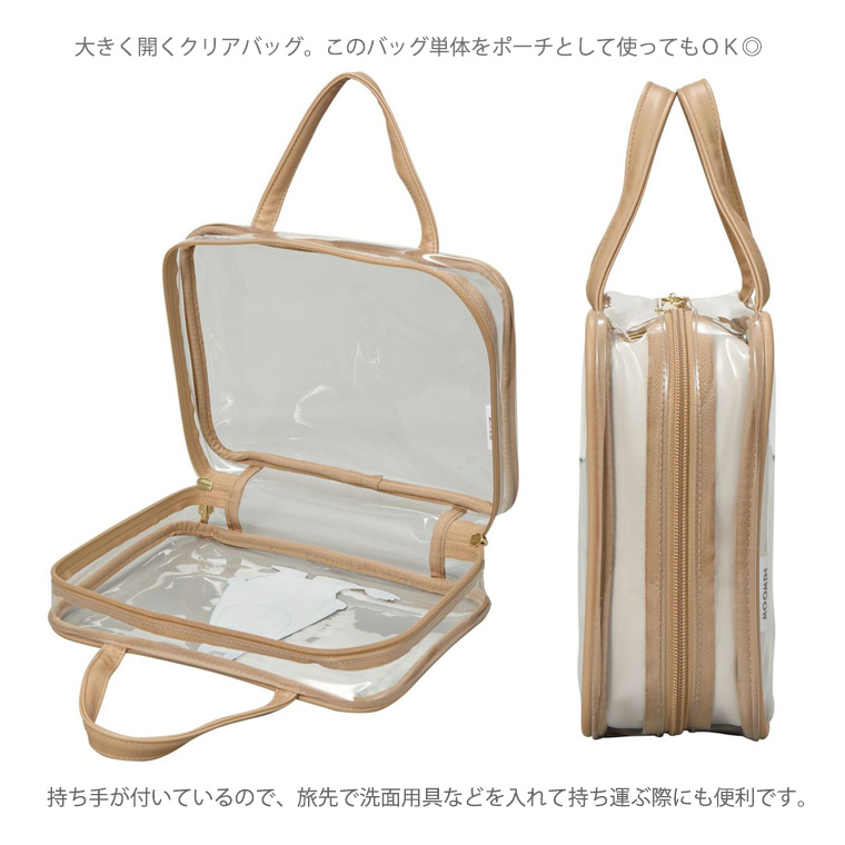 ムーミン MOOMIN トラベルポーチセット 旅行 パッキング 小物入れ 化粧