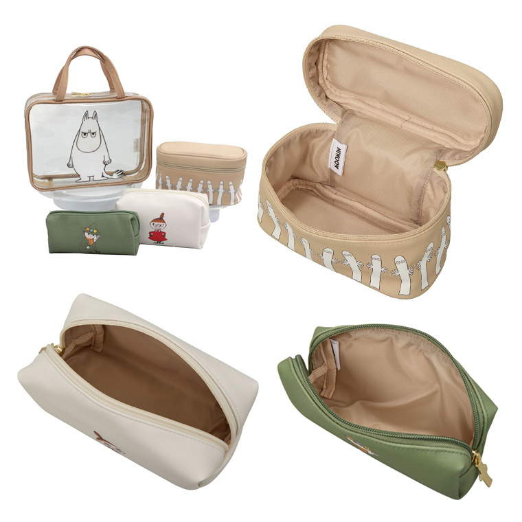 ムーミン MOOMIN トラベルポーチセット 旅行 パッキング 小物入れ 化粧