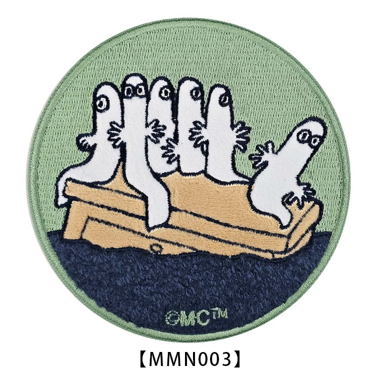 MOOMIN（ムーミン） スーツケースステッカー シール サガラ刺繍