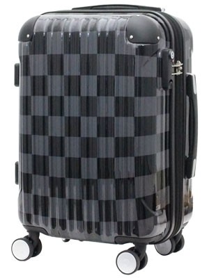 スーツケース 機内持ち込み 軽量 小型 Sサイズ  双輪 キャリーケース キャリーバッグ 旅行かばん ショッピング serio 47cm 1年保証付 B5851T-S｜amakusakaban｜08