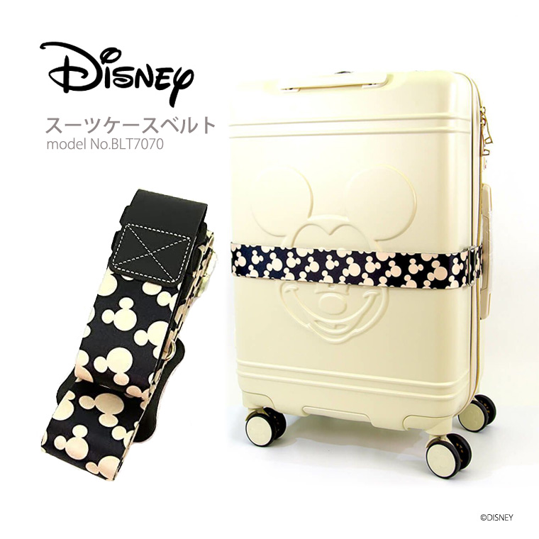 ディズニー Disney スーツケースベルト ラゲージベルト ミッキーマウス 