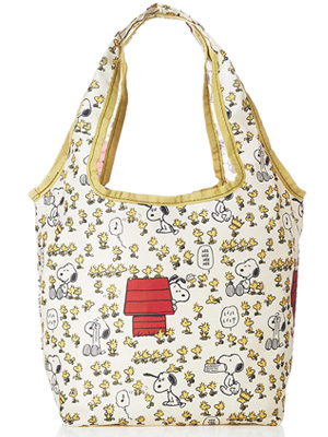SNOOPY スヌーピー エコバッグ 折りたたみ 折り畳み