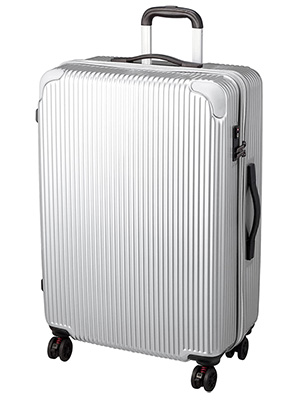 スーツケース キャリーバッグ 拡張機能付 中型 Mサイズ ストッパー付双輪キャスター キャリーケース シフレ 1年保証付 ESC2188 57cm  53-60L