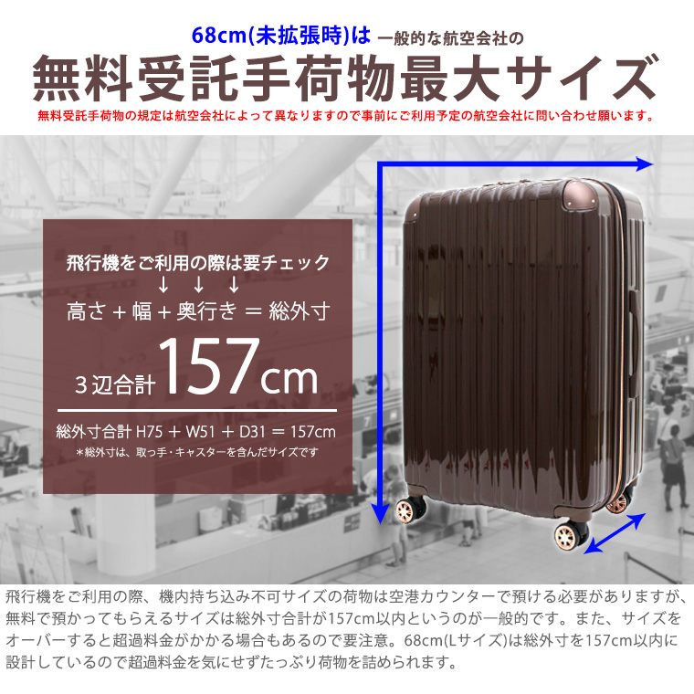 Siffler 【最大15％OFFクーポン8/5まで】スーツケース キャリー