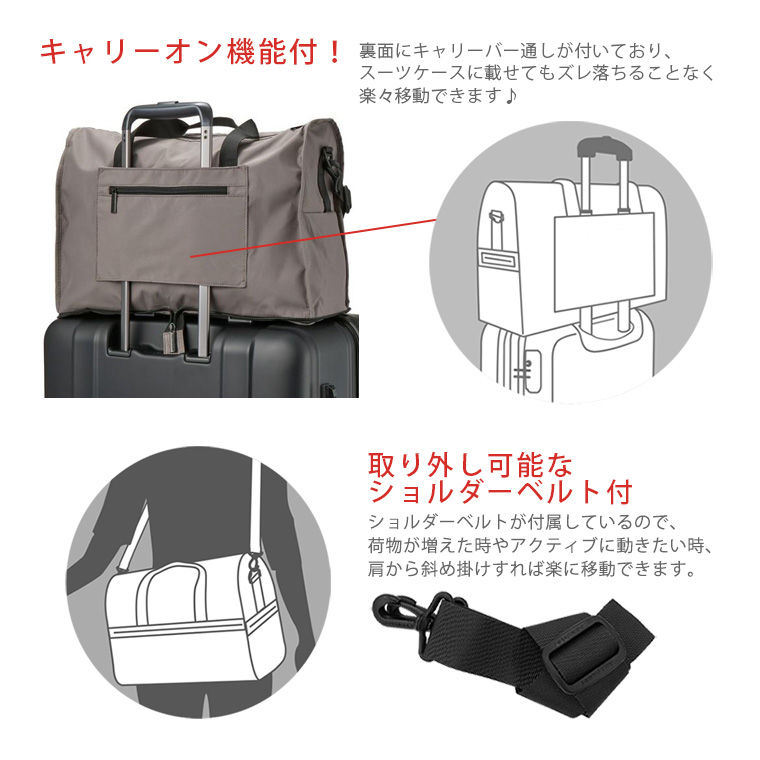 Lisa Larson（リサラーソン） ボストンバッグ ショルダーバッグ 軽量