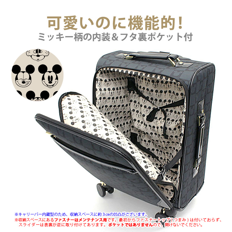 ハピタス ディズニー ミッキーマウス ソフトキャリーバッグ キャリー