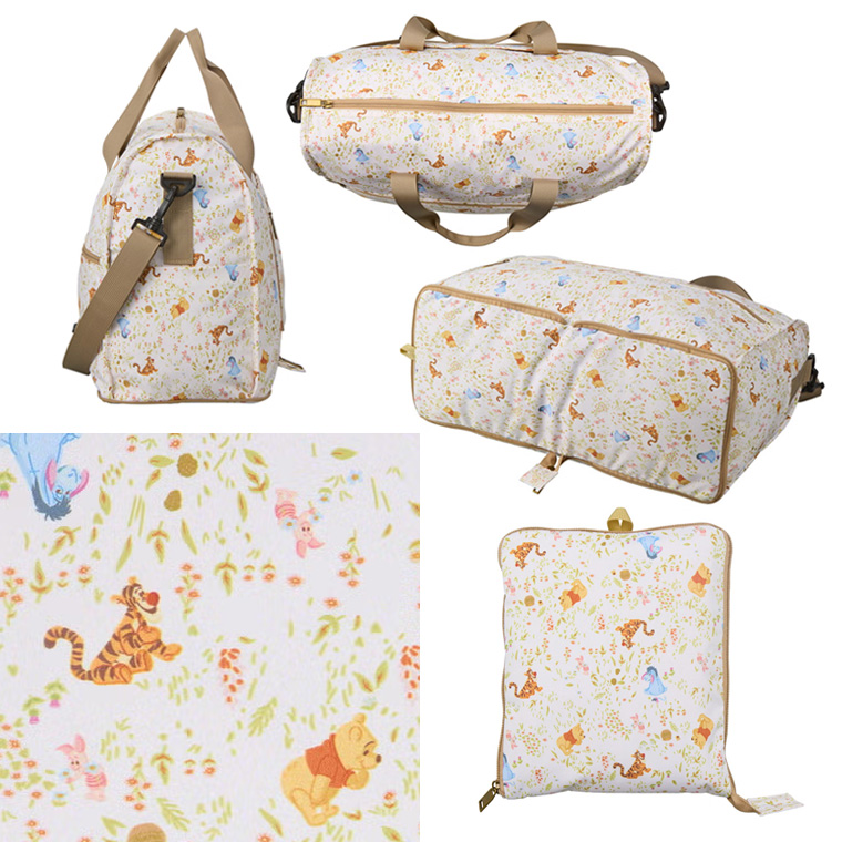 最大15％OFFクーポン7/13まで】ディズニー 折りたたみボストンバッグ