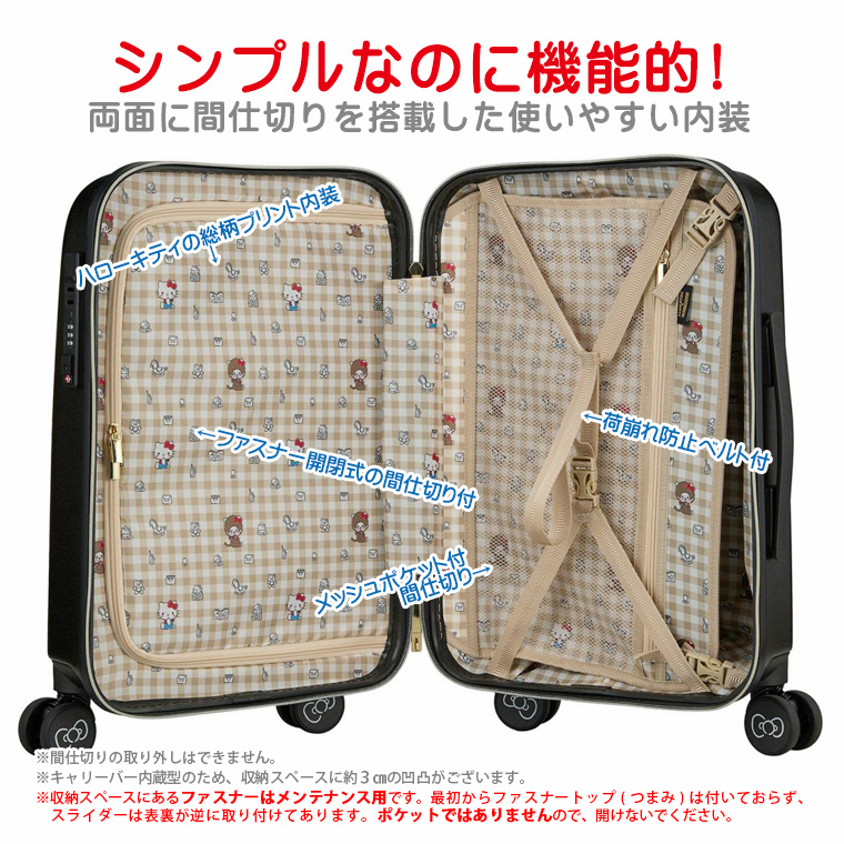 スーツケース内装