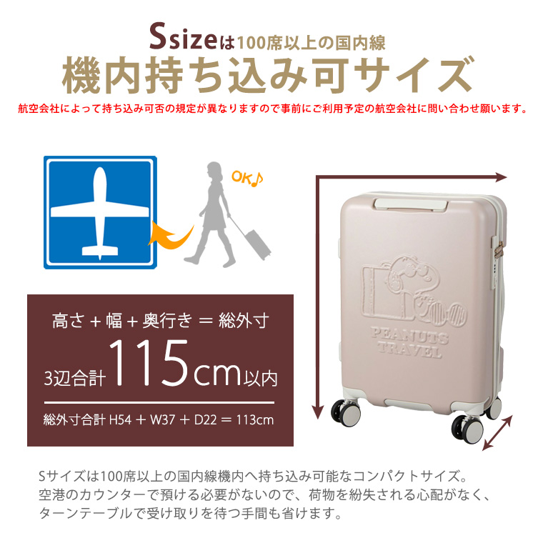 機内持ち込み可サイズ