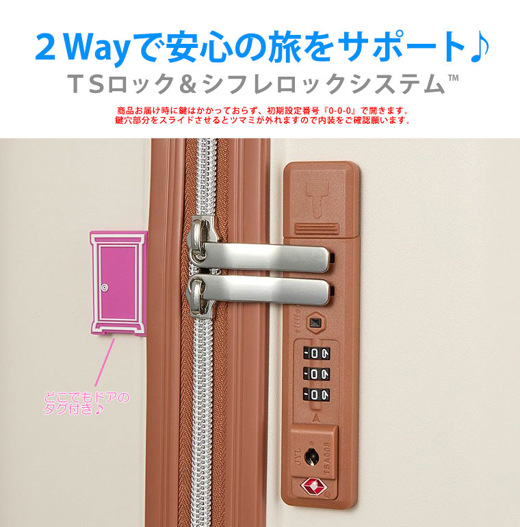 Siffler（シフレ） ドラえもん スーツケース キャリーバッグ Mサイズ