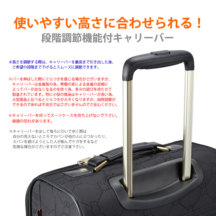 段階調節機能付キャリーバー