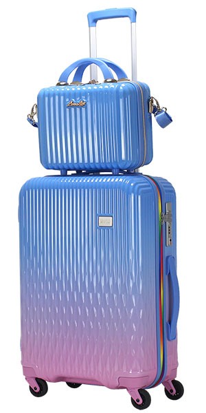 スーツケース Mサイズ キャリーバッグ キャリーケース ミニトランク付 レディース ショルダーバッグ 1年保証付 シフレ ルナルクス LUNALUX LUN2116 55cm｜amakusakaban｜02
