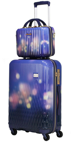 スーツケース Mサイズ キャリーバッグ キャリーケース ミニトランク付 レディース ショルダーバッグ 1年保証付 シフレ ルナルクス LUNALUX LUN2116 55cm｜amakusakaban｜08