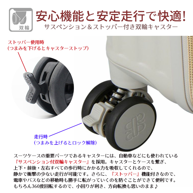 Siffler（シフレ） [最大15%offクーポン] スーツケース キャリーケース