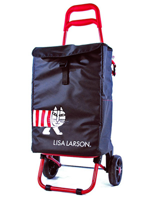 ショッピングカート リサラーソン LISALARSON カートフック 傘立て 抗菌 北欧 猫 マイキー レディース メンズ シフレ TRC4042  ブラック 黒