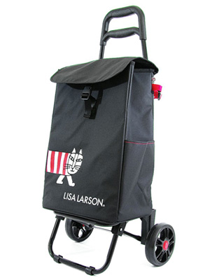 ショッピングカート リサラーソン LISALARSON カートフック 傘立て 抗菌 北欧 猫 マイキー レディース メンズ シフレ TRC4042  ブラック 黒