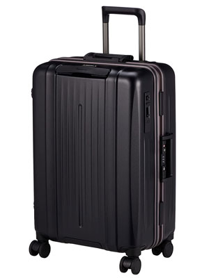 スーツケース キャリーケース キャリーバッグ 超軽量 大型 Lサイズ ストッパー双輪キャスター シフレ 5年保証 ZEROGRA ゼログラ ZER1143 66cm 83L｜amakusakaban｜02
