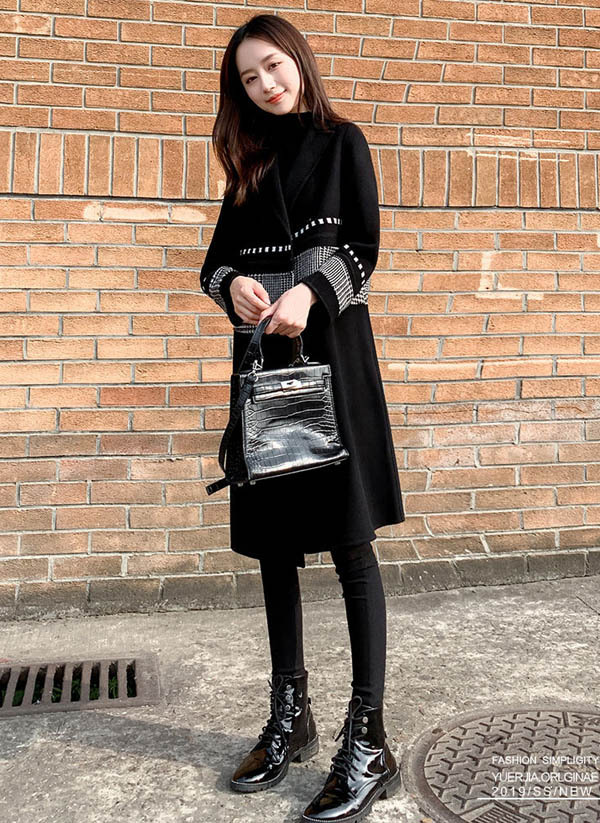 【極希少✨】バーバリーロンドン ポンチョコート フォックスファー 千鳥格子 38 極希少✨】バーバリーロンドン ポンチョコート フォックスファー