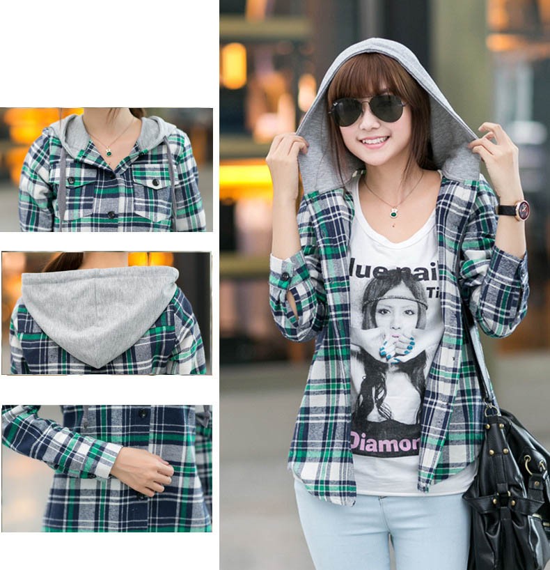 【ts15137】フリンジポケットチェック柄長袖シャツ メール便可 梨地チェック柄シャツ(7分袖) - ファッション通販ならセシール