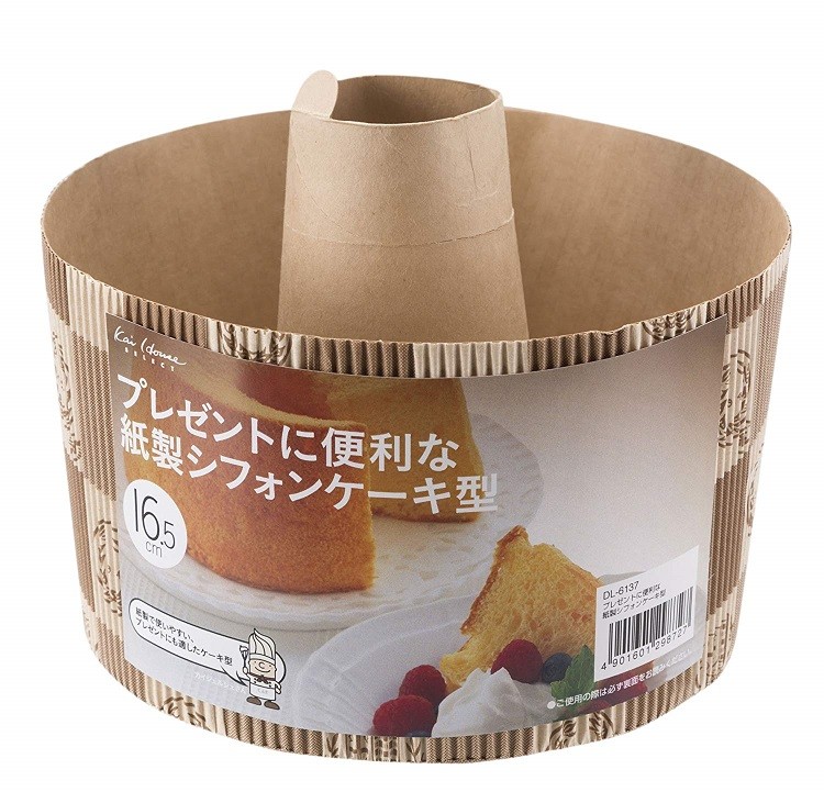 Kai House 紙製 シフォンケーキ型 プレゼントに便利 Select DL-6137