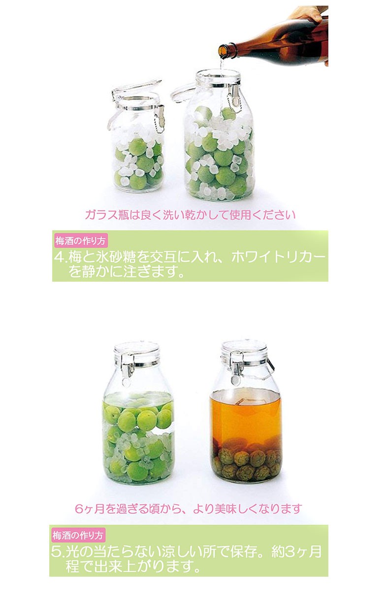 セラーメイト 取手付密封びん 2L 日本製 220308 星硝 Seisho ボトル