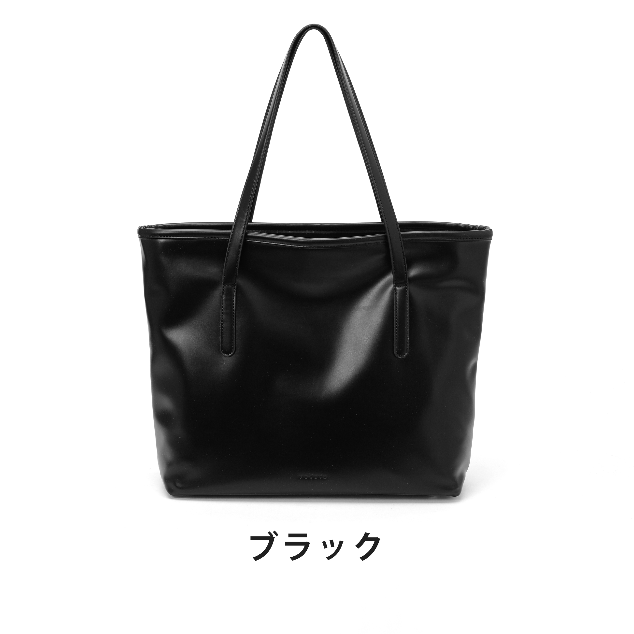 FUKUTA トートバッグ レディース A4対応 大容量 軽量 ファスナー付き 