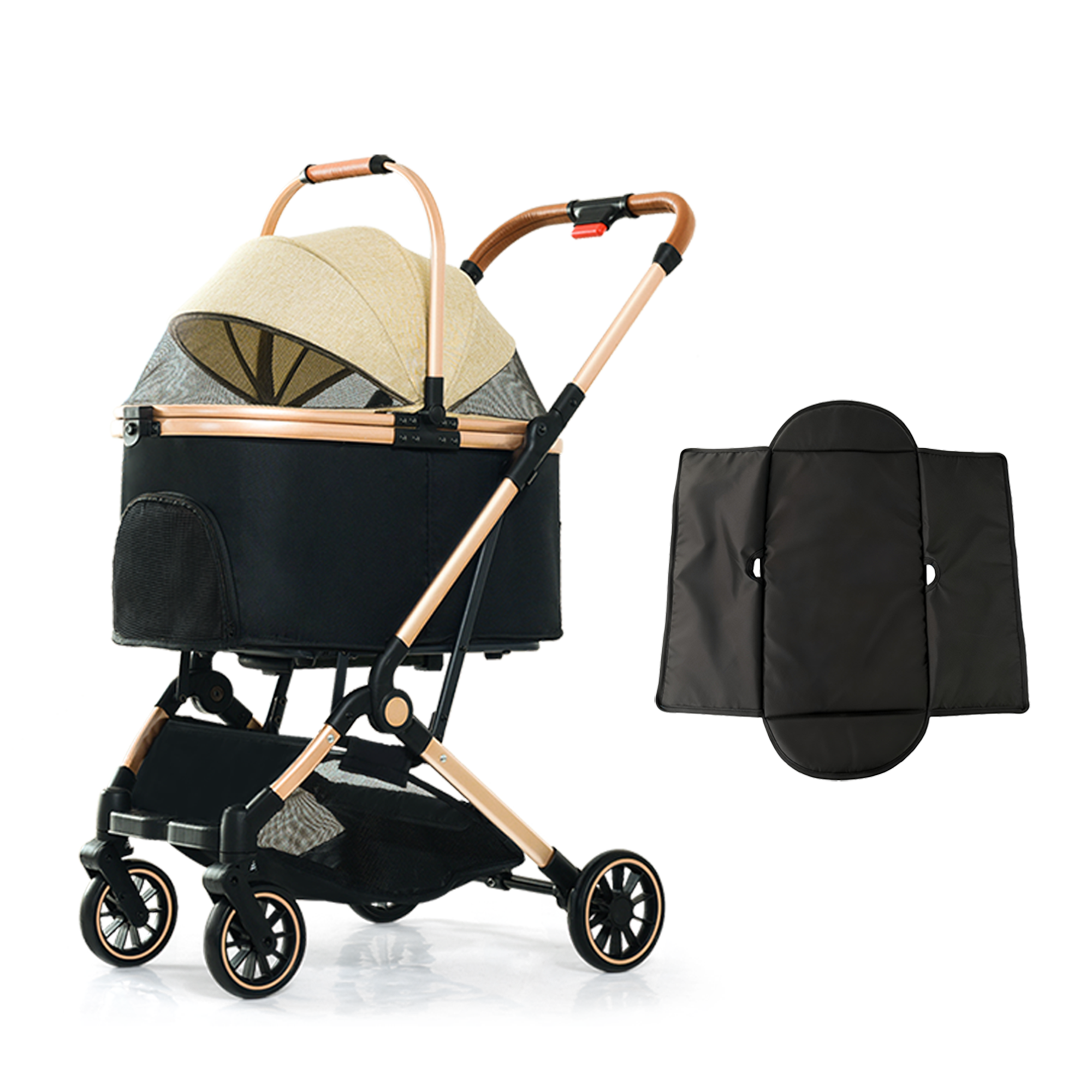 1000円couponお得]ペットカート 小型犬 中型犬 多頭対応 軽量