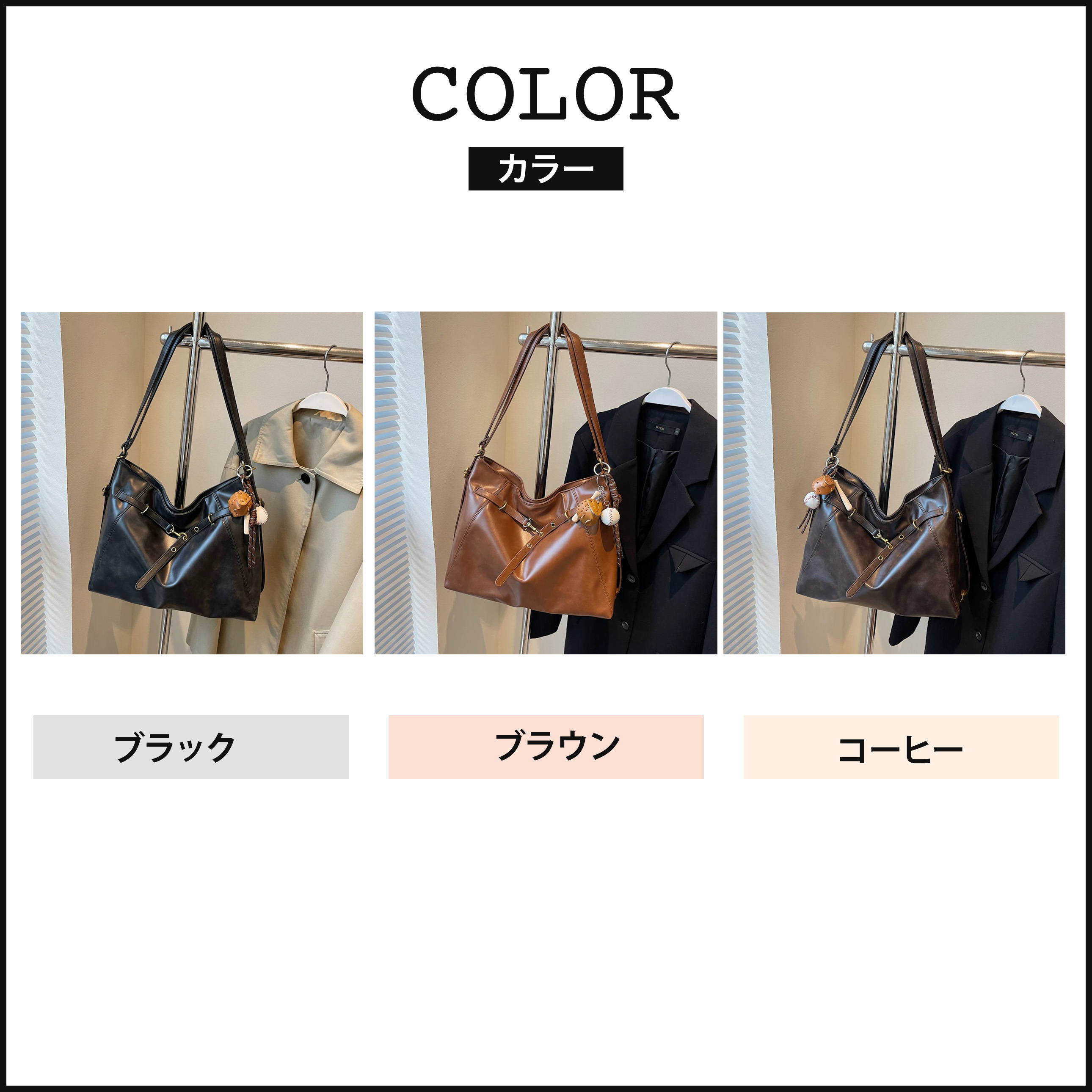 FUKUTA トートバッグ 2wayバッグ リュック ショルダーバッグ 2way 3way