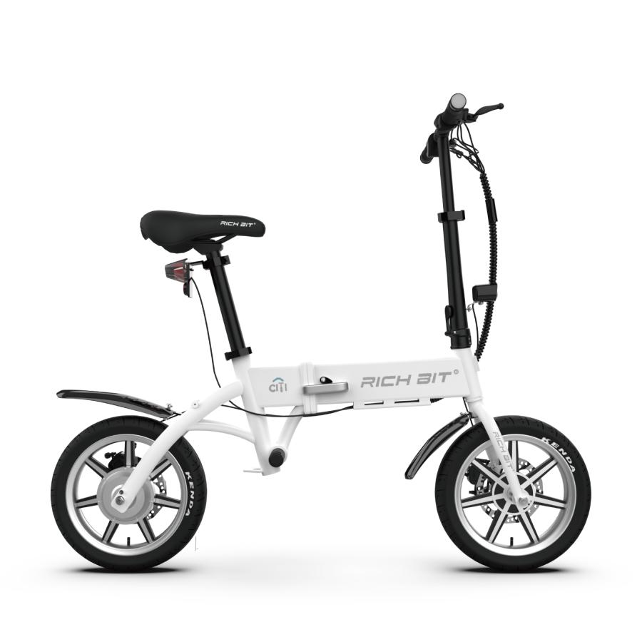 RICH BIT 折りたたみ自転車 ホワイト RICH BIT 【1万円coupon付き】特定小型原付 RICHBIT CITY 電動バイク