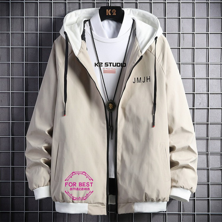 マウンテンパーカー メンズ ジャケット ハイネック 撥水加工 ブルゾン アウトドア カジュアル 大きいサイズ 秋 春服 激安単価で