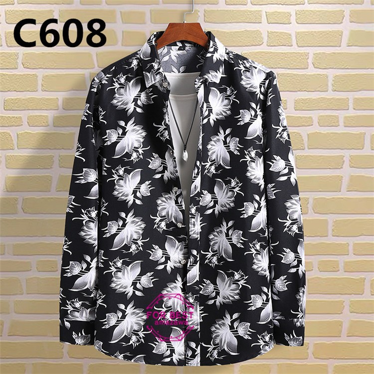 長袖シャツ メンズ 花柄 カジュアルシャツ 開襟シャツ 長袖 花柄シャツ おしゃれ 春服 春 Fb For Best 通販 Yahoo ショッピング
