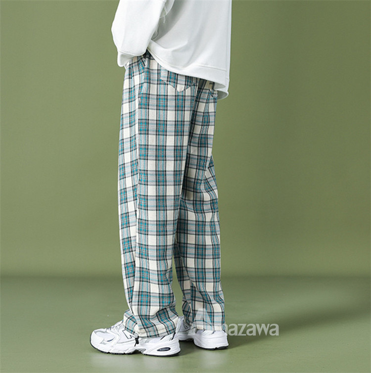 Quot ワイドパンツ メンズ チェック柄 ブランド カジュアル ゆったり シンプル きれいめ 大人 パンツ 太め 春 秋 冬 M L Xl Vicci 新作からsaleアイテム等お得な商品 満載