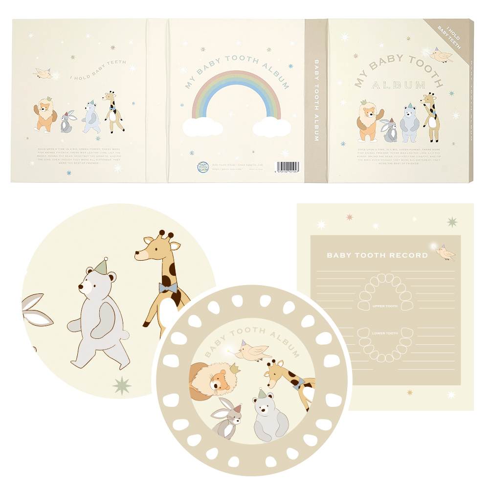 女の子用 乳歯ケース