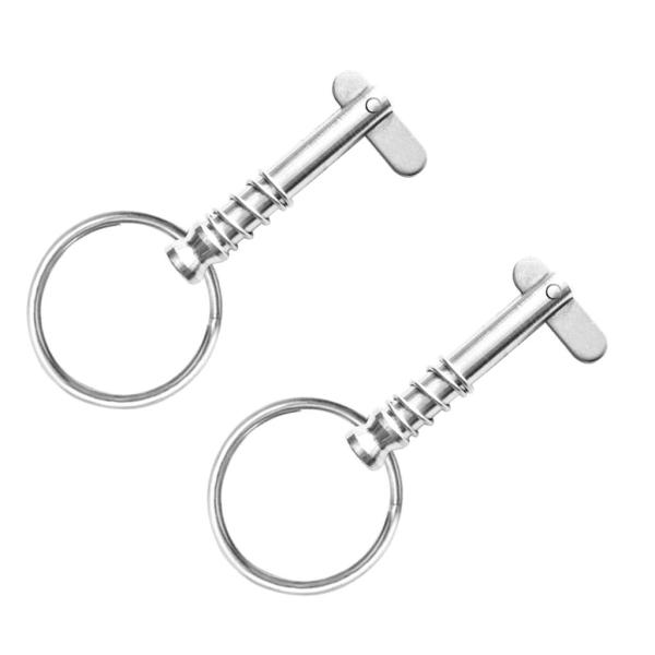 2ピース/個ボートトップデッキヒンジに適合したステンレス製リリースピン
