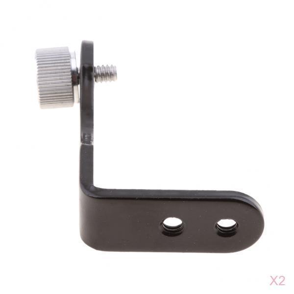 デジタル一眼レフ用2パックカメラ三脚アダプターマウントホルダーL字型固定ブラケット