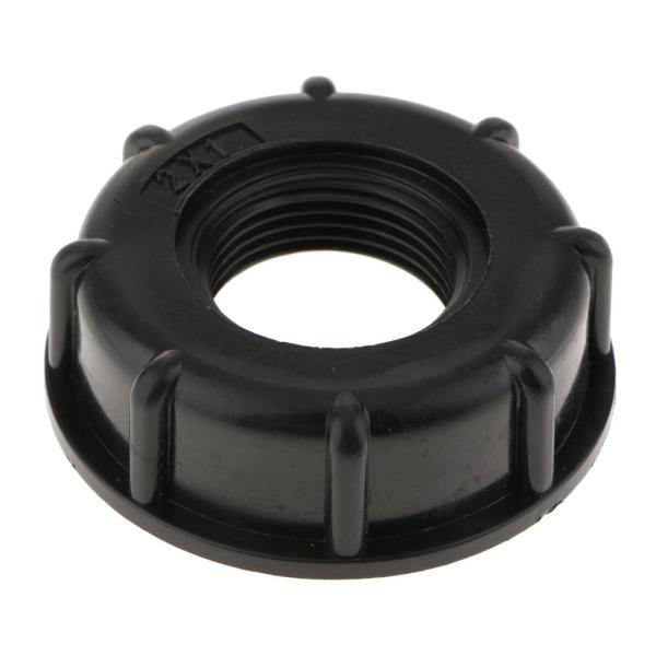 4 個 IBC ウォーター トート タンク アダプター ホース キャップ 60 mm 太いスレッド アウトレット 1 インチ