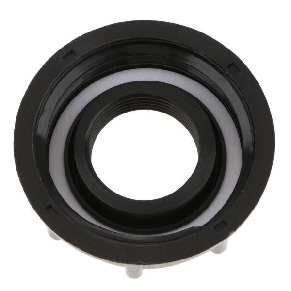 4 個 IBC ウォーター トート タンク アダプター ホース キャップ 60 mm 太いスレッド アウトレット 1 インチ
