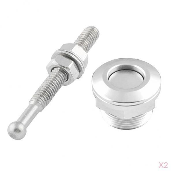 2PCS信頼性の高いラッチフードピン7/8インチ(22mm)直径リリース