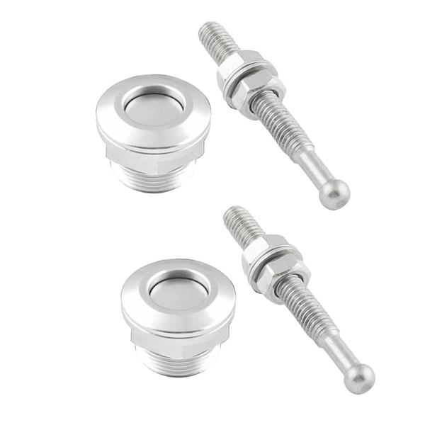 2PCS信頼性の高いラッチフードピン7/8インチ(22mm)直径リリース