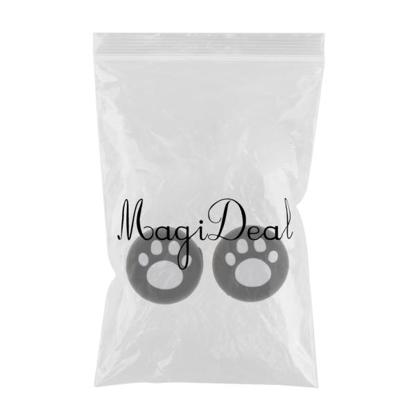 000用の4x猫の爪型アナログキャップカバーゲームACC
