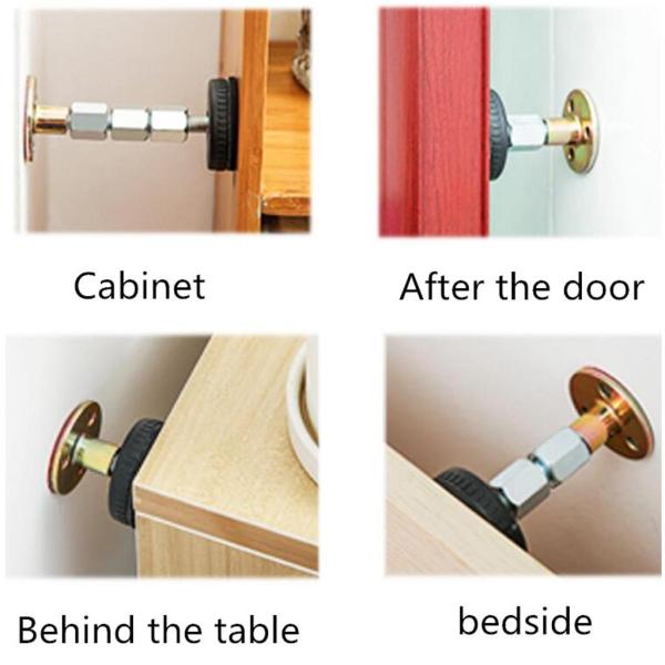 5adベッドフレームアンチツール固定ベッドヘッドボード伸縮壁