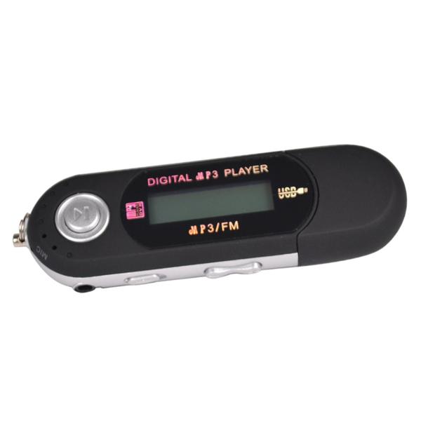 （4 8GB選べる）高音質 mp3 音楽ビデオ デジタルプレーヤー FMラジオ機能付き  記録 USB   -    , 4GB