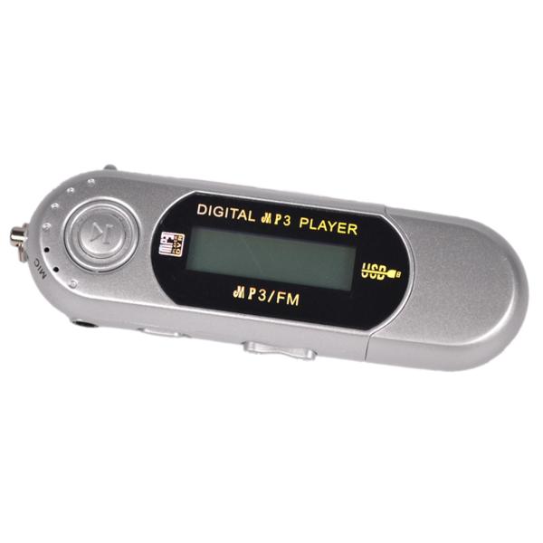 （4 8GB選べる）高音質 mp3 音楽ビデオ デジタルプレーヤー FMラジオ機能付き  記録 USB   , 4GB