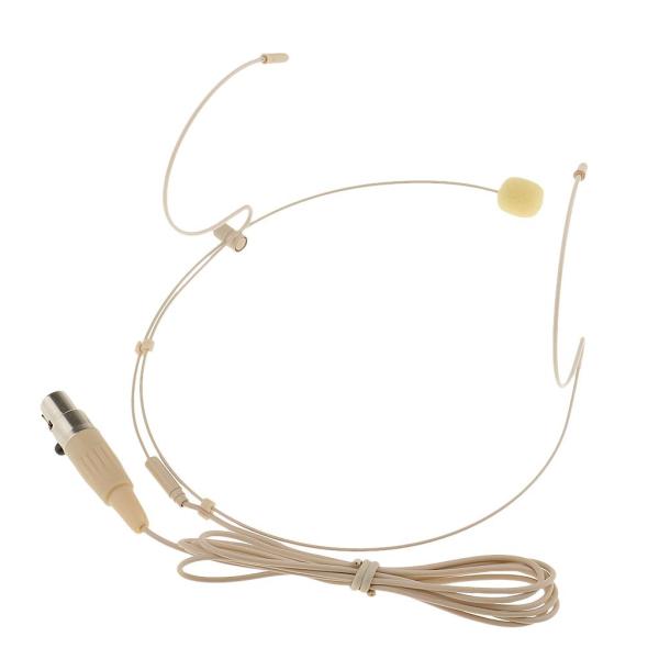 ヘッドホンマイク   コンデンサーマイク 伸縮式 折り畳み式 有線  全3サイズ - 4Pin