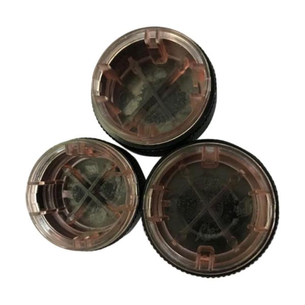 3個  エアコン ノブ エアコン ダイヤル 交換パーツ マニュアルエアコンスイッチ カバー  VWポロ2002-2013用