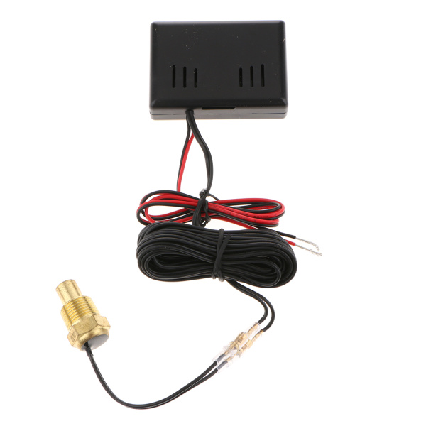センサー17mmのための12V-24V車LCDのデジタル水温温度ゲージメーター